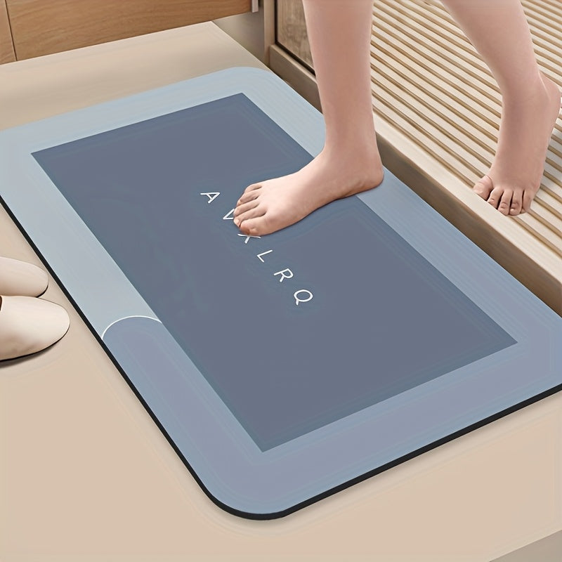 Tappetino da Bagno in Diatomite Super Assorbente - Asciugatura Rapida, Antiscivolo e Assorbente, Morbido e Comodo, Adatto per Bagno, Doccia, Lavanderia, Camera da Letto, Soggiorno, Ingresso, Cucina e Bagno Camper