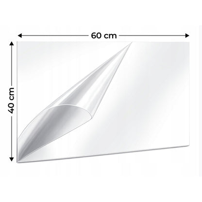 Foglio di Plexi PMMA 60x40cm | Lastra Acrilica Trasparente Trasparente | Spessori Disponibili: 2mm, 3mm, 4mm | Elevata Trasparenza 92% Effetto Vetro | Lastra di Plexi per Fai da Te, Pubblicità e Decorazione di Interni | Materiale Plastico Durevole per Ins