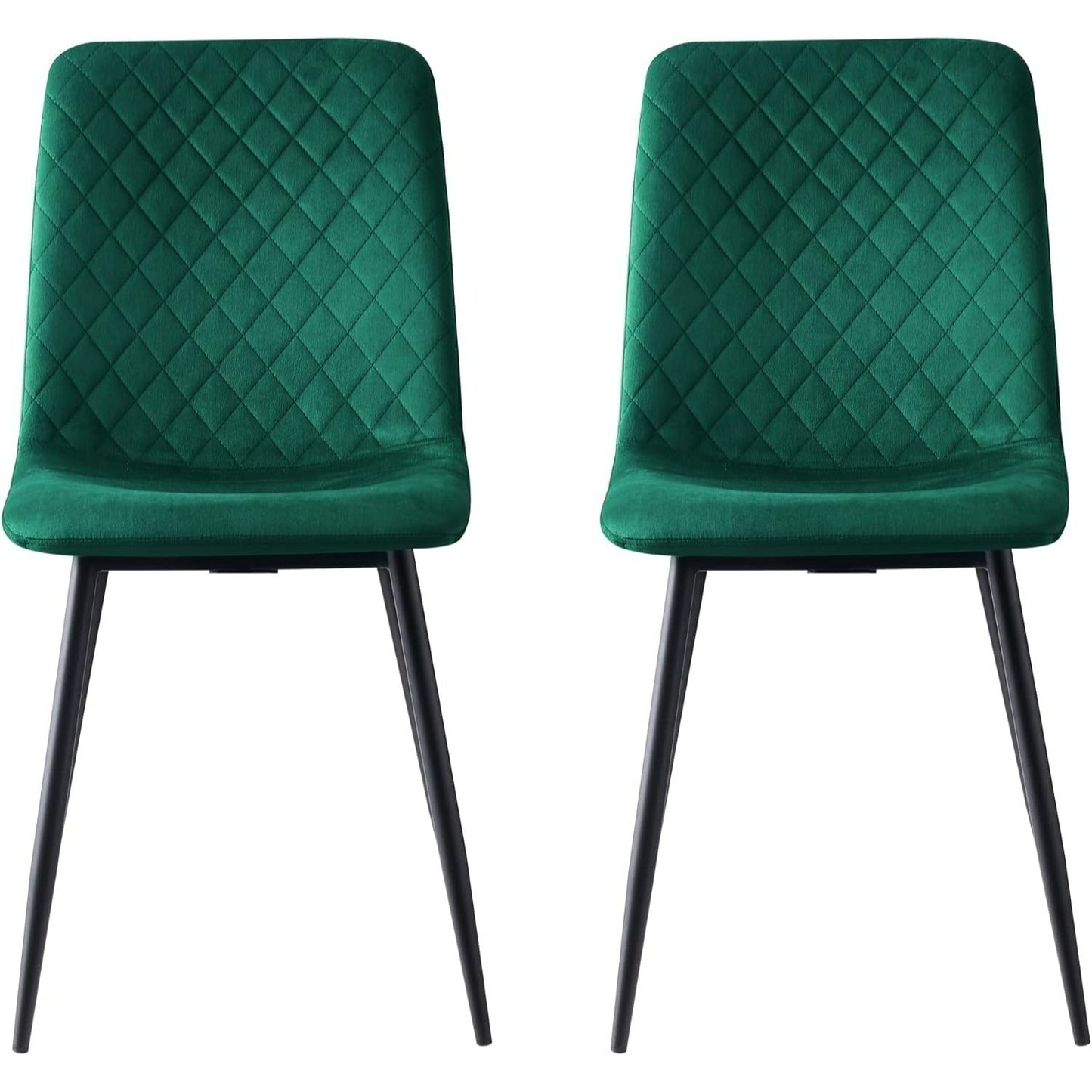 4 Pezzi di Sedie da Pranzo in Velluto con Gambe in Metallo, Sedie Lexi, Sedie Design
