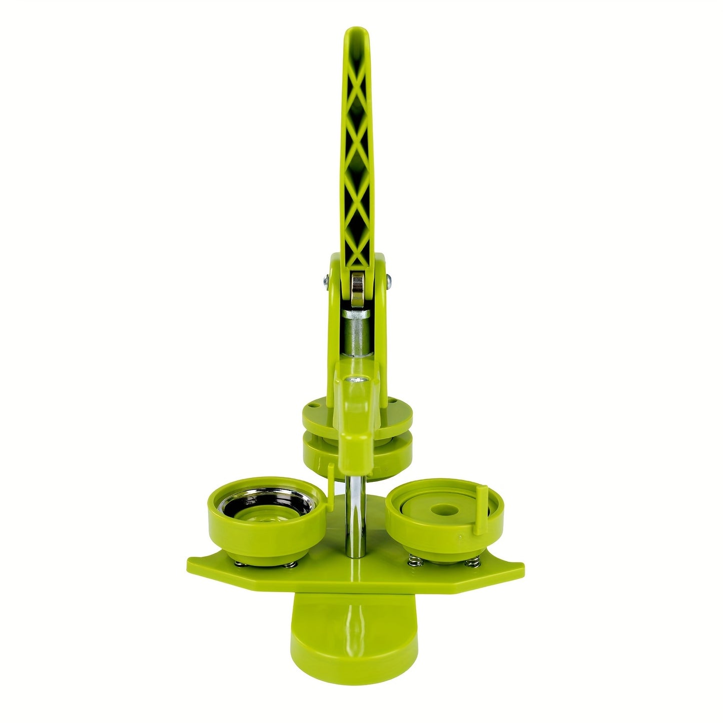 Macchina per creare badge e bottoni da 32 mm, set macchina per pressare badge con 100 pezzi di parti per bottoni e taglierina