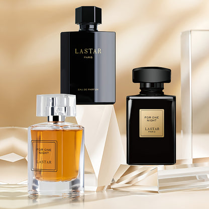 Set di profumi da uomo, tre flaconi, totale, note legnose di muschio e sandalo, colonia da uomo, fragranza fresca e di lunga durata, spray da uomo, adatto per appuntamenti, feste e uso quotidiano, confezione raffinata, un regalo perfetto per le feste per