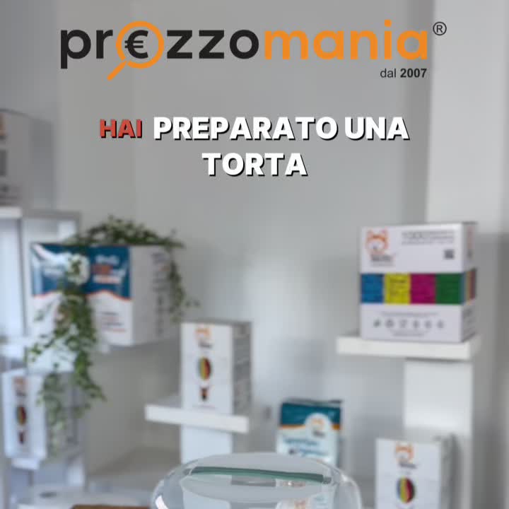 Porta Torta con Coperchio e Manico 28 cm - Campana Trasparente con 3 Chiusure di Sicurezza, Base Verde con Scomparti Portamuffin, H 15