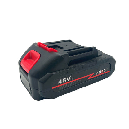 Batteria a Litio 48V Ricaricabile per Mini Motosega Idropulitrice e Tronchese Elettrica Batteria in ABS Resistente