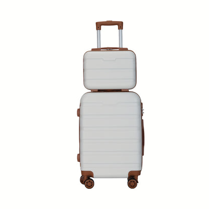 Un set di valigie disponibili nelle misure 20/24/28 pollici o 14/20 pollici, ideali per uso domestico, viaggi e lavoro, perfette come regalo per famiglia, amici e persone care