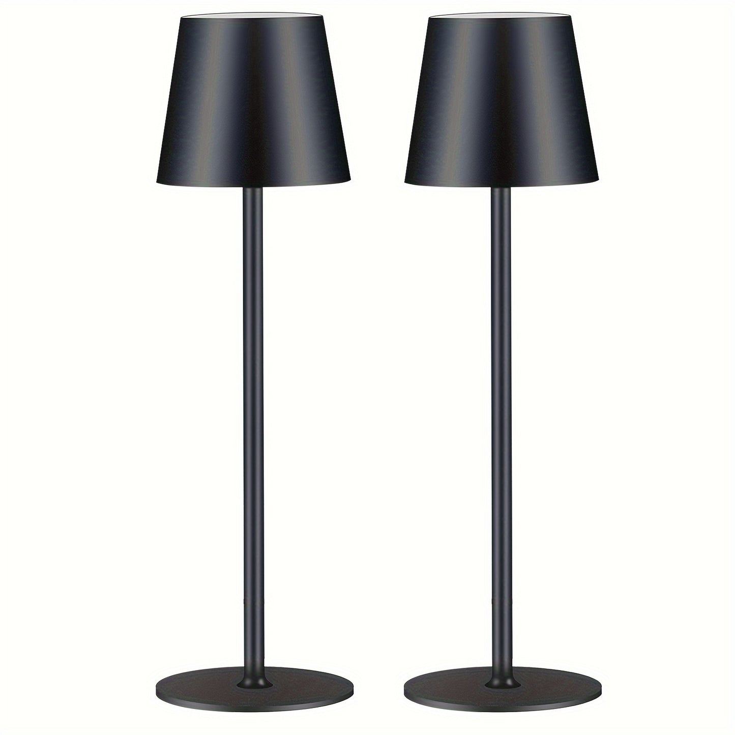 Set da 2/4 Lampade da Tavolo LED Senza Fili, 4000Mah Ricaricabile Luce Notturna Touch IPX7 Wireless Design Minimalista Per/Ristorante/Camera da Letto/Esterno