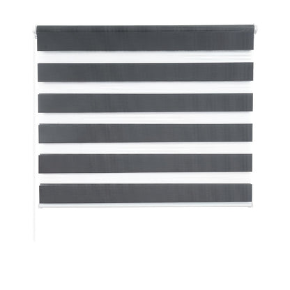 2 pezzi, Tende a rullo a doppia bobina, Tende oscuranti e parasole, Luminosità regolabile, Senza foratura, con fissaggio a morsetto, Tende a rullo per camera da letto, bagno, cucina, Tende decorazioni per la casa, Facili da pulire