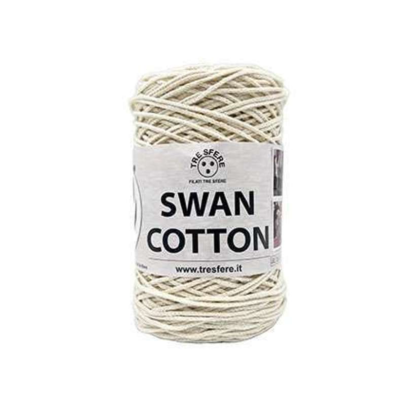 Cordino Swan Cotton in cotone per borse e uncinetto