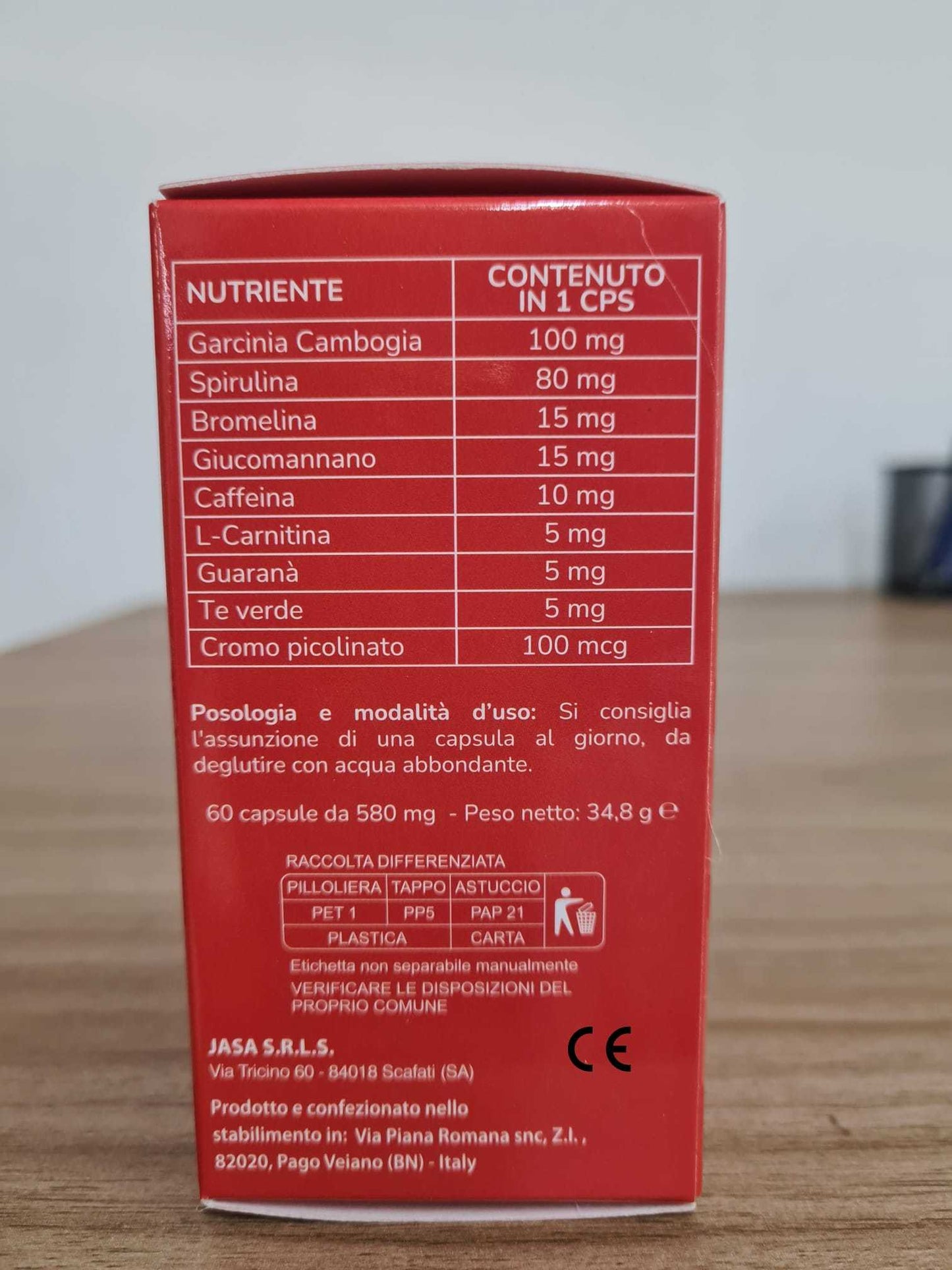 Integratore Naturale Uomo e Donna 60 Capsule Made in Italy - Spedizione veloce da magazzino Locale