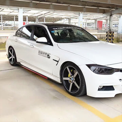 Spoiler laterali universali per tutte le auto, 8 pezzi, asta di estensione, labbro, splitter, paraurti