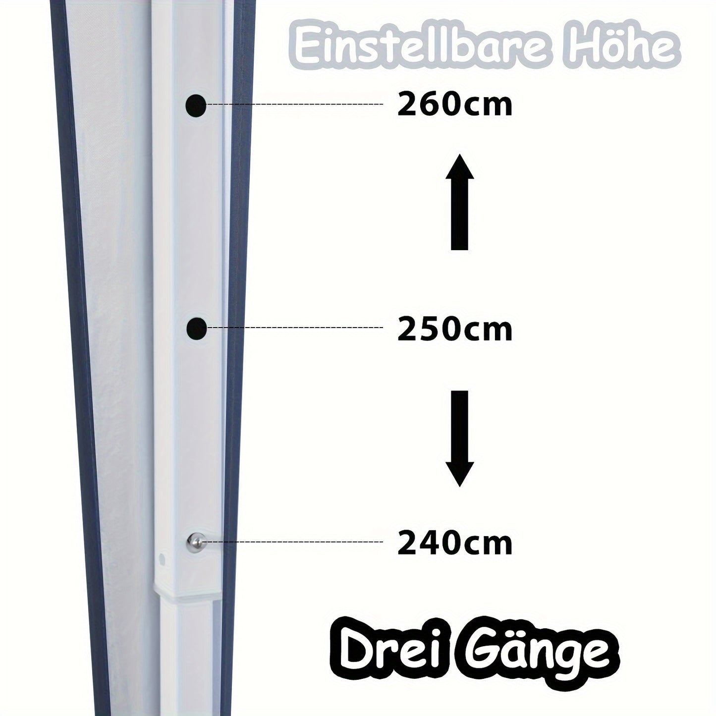 Tenda da Esterno Pieghevole Portatile 3x3m con Protezione UV - Rifugio Istantaneo Ideale per Giardino, Piscina, Mercati ed Eventi - Compatto con Borsa Trasporto e Quattro Pareti Laterali