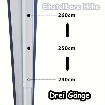 Tenda da Esterno Pieghevole Portatile 3x3m con Protezione UV - Rifugio Istantaneo Ideale per Giardino, Piscina, Mercati ed Eventi - Compatto con Borsa Trasporto e Quattro Pareti Laterali