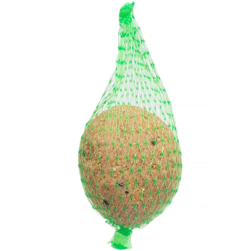 Palla di Grasso per Uccelli Selvatici, Cibo Invernale per Uccelli, Miscela di Semi e Cereali, 1 Pezzo, 90g