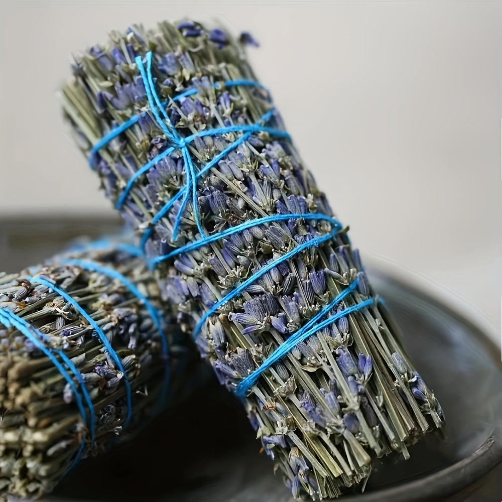 1 Set di Incenso Contiene Rosmarino, Lavanda, Bastoncini di Artemisia e Salvia per Purificazione Energetica, Regalo Combinato per la Pulizia della Casa e Meditazione, Decorazione Domestica, Perfetto per il Ringraziamento