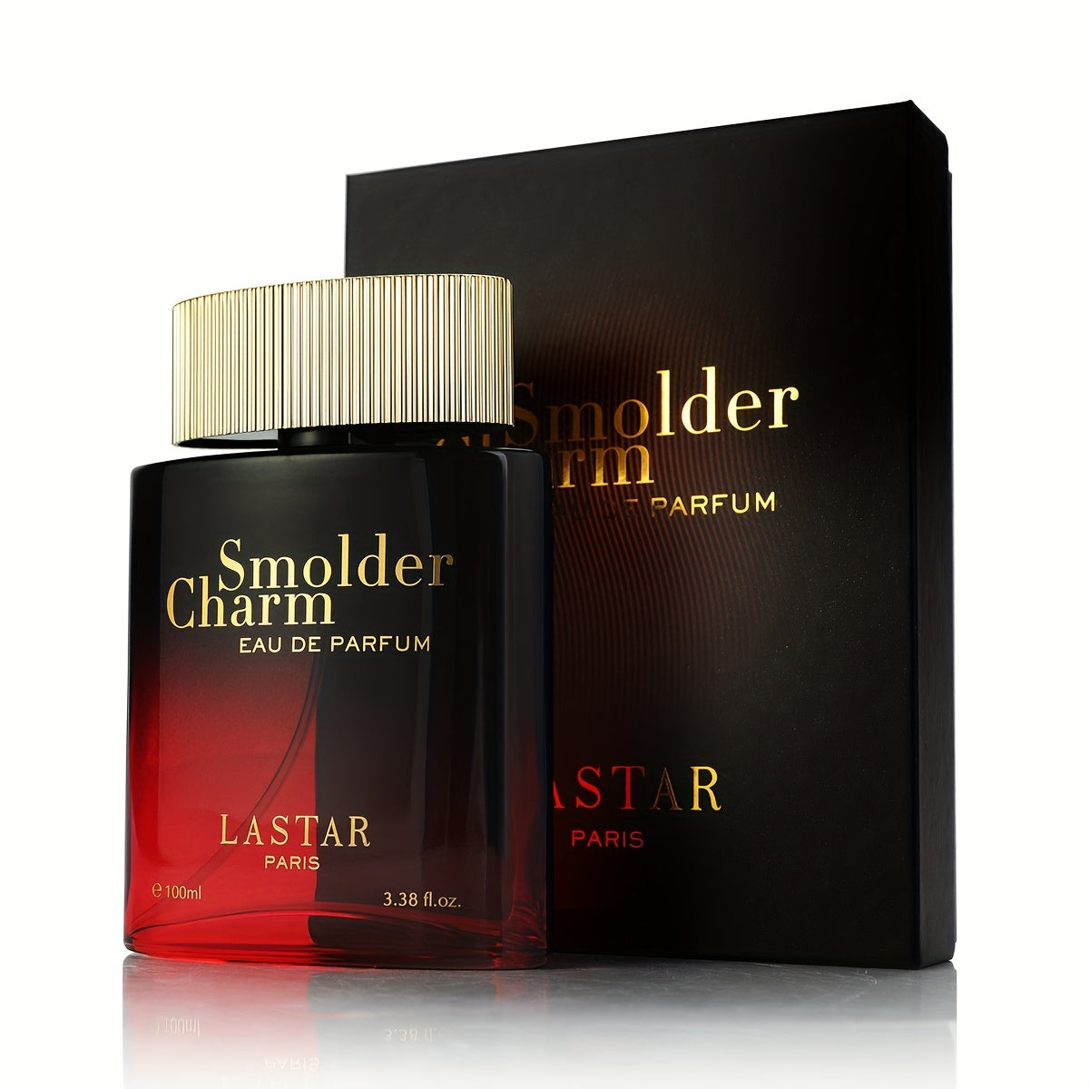 LASTAR Colonia Uomo Ambery e Speziata, Eau De Parfum Intenso con Accordo di Toffee e Legno d'Ambra, Fonde il Cardamomo Vibrante con Accordi di Toffee, Infuso con Legno d'Ambra, Fragranza Elegante e Potente di Lunga Durata. 100ml, Regalo per Natale/Capodan