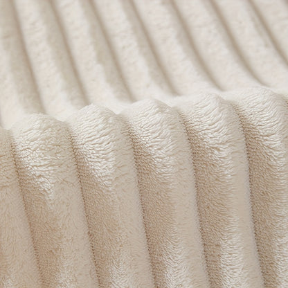 1 pz Copricuscino di lusso per divano | Protezione per cuscino divano in poliestere felpato con retro antiscivolo, texture morbida effetto flanella lavabile in lavatrice - Adatto agli animali domestici, adatto a tutti i tipi di divano, stile moderno