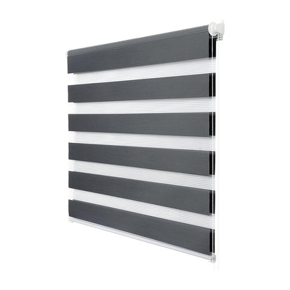 2 pezzi, Tende a rullo a doppia bobina, Tende oscuranti e parasole, Luminosità regolabile, Senza foratura, con fissaggio a morsetto, Tende a rullo per camera da letto, bagno, cucina, Tende decorazioni per la casa, Facili da pulire