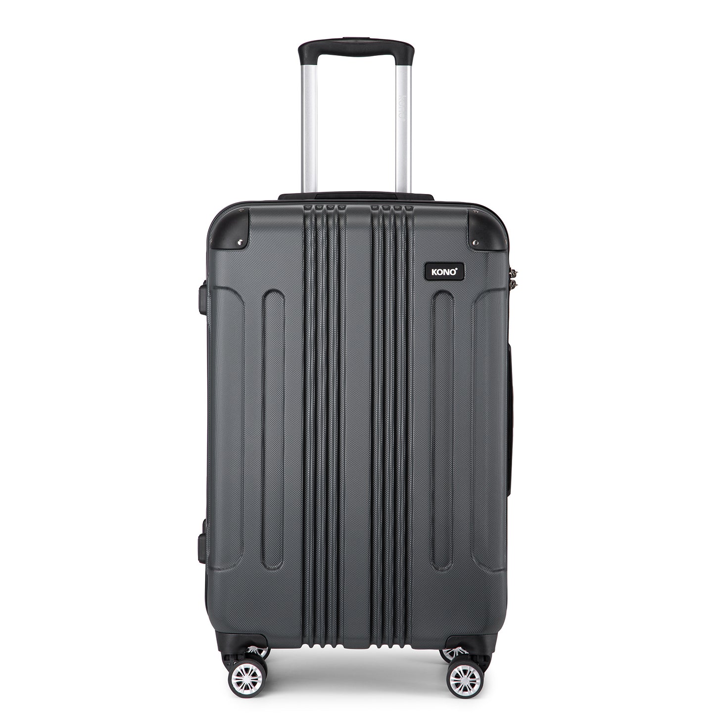 Valigia da imbarco 55x35x20cm a guscio rigido in ABS con trolley da viaggio, bagaglio a mano da cabina, 33L, regalo per Black Friday, Giorno del Ringraziamento, Natale