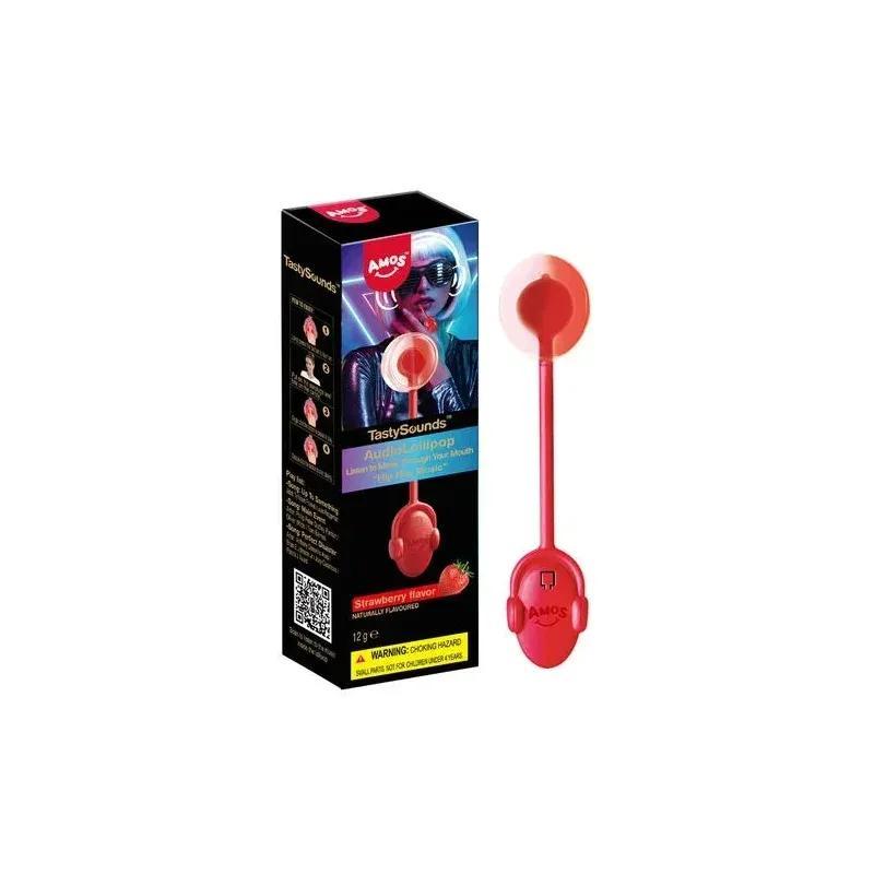 Amos Audio Lollipops | Musica Gustosa Mangiabile in Diverse Fragranze | Sorpresa Dolce con un'Esperienza Unica