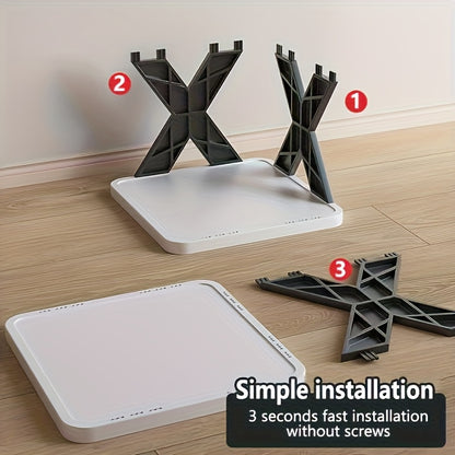 Scaffale Angolare per Scarpe Risparmio Spazio - Alto e Stretto 6/9 Ripiani in Plastica Resistente per 6/9 Paia di Scarpe e Stivali, Soluzione Multiuso per Ingresso, Armadio, Garage, Soggiorno, Organizzatore per Scarpe da Casa, Scaffale Autoportante