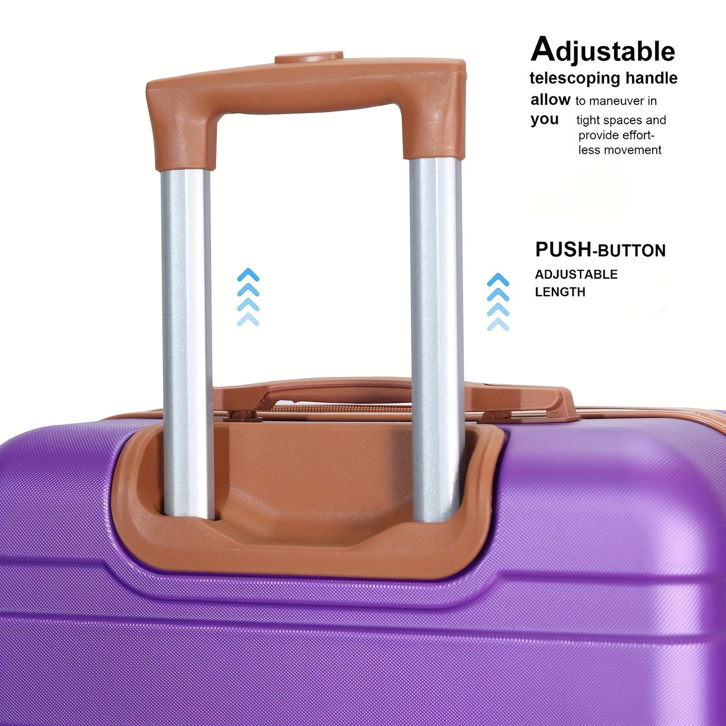Un set di valigie disponibili nelle misure 20/24/28 pollici o 14/20 pollici, ideali per uso domestico, viaggi e lavoro, perfette come regalo per famiglia, amici e persone care