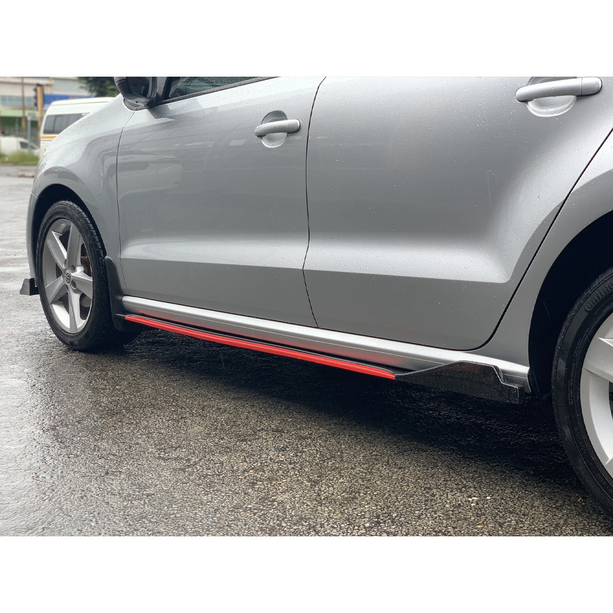 Spoiler laterali universali per tutte le auto, 8 pezzi, asta di estensione, labbro, splitter, paraurti