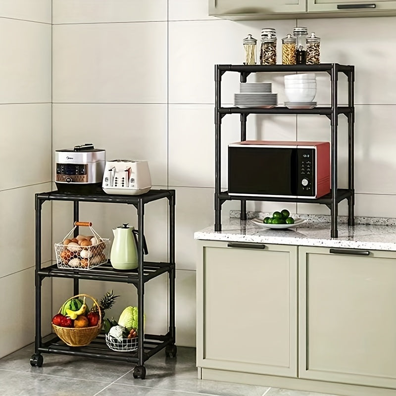 Scaffalatura verticale versatile a 6 ripiani per riporre oggetti in casa, adatta per cucina, bagno e camera da letto. Facile da montare e utilizzabile in più scenari., Scaffale autoportante