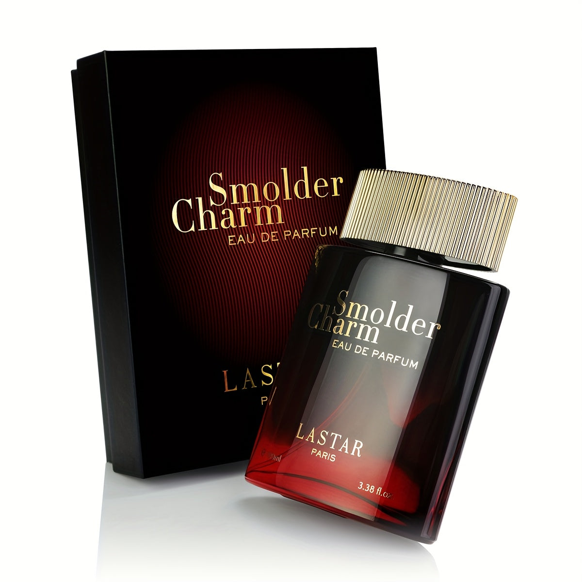 LASTAR Colonia Uomo Ambery e Speziata, Eau De Parfum Intenso con Accordo di Toffee e Legno d'Ambra, Fonde il Cardamomo Vibrante con Accordi di Toffee, Infuso con Legno d'Ambra, Fragranza Elegante e Potente di Lunga Durata. 100ml, Regalo per Natale/Capodan