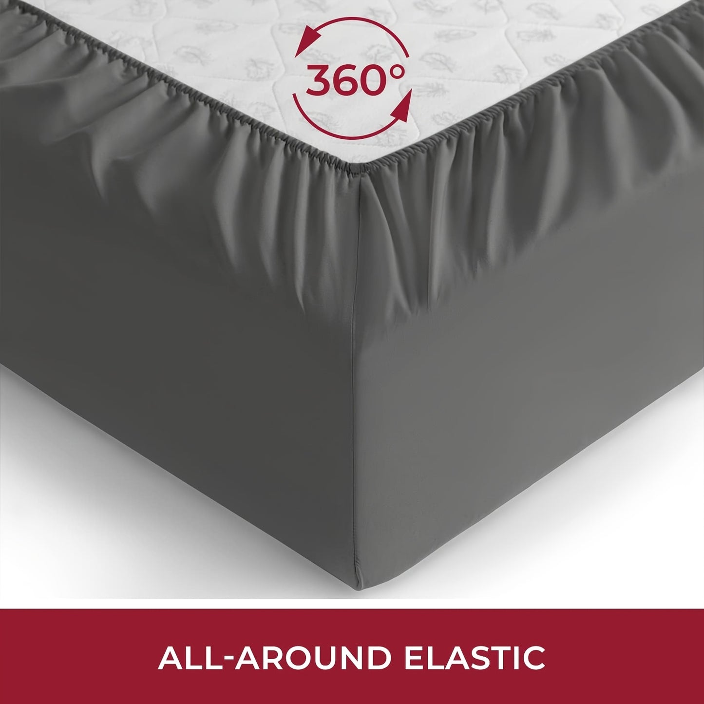 Lenzuolo con angoli elastici 1 pz in jersey di cotone bambù, lenzuolo con angoli elastici in misto cotone jersey, lenzuolo con angoli elastici/coprimaterasso/copriletto con angoli elastici su tutto il perimetro, realizzato in morbido e traspirante materia
