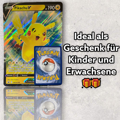 Pokémon XXL Inglese 2-Pack Jumbo Oversized Casualità Casuale V/VMAX/HOLO/EX/GX