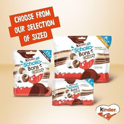 2Nd Set Kids Crispy Chocolate Bars - Medio 2X67G - Crispy Chocolate Bars con riempimento di cioccolato cremoso