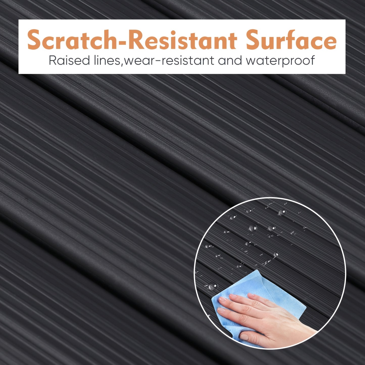 Sekey Schermo da Giardino in PVC Rinforzato, Resistente Schermo per Recinzione Privacy per Balcone Terrazza, Recinzione in Legno Plastico Resistente alle Intemperie con Fascette, Antivento da Esterno Resistente ai Raggi UV