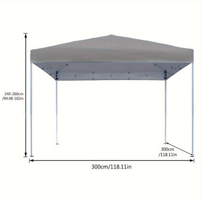 Gazebo pieghevole 3X3M, tenda pieghevole, tenda da festa pieghevole, padiglione da giardino