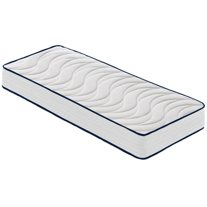 Materasso ortopedico effetto Memory, 13 Zone di Comfort, Extra Rigido, Alto 20 cm, Effetto Rinfrescante, Onda Memory Massaggiante, Disponibile in Varie misure