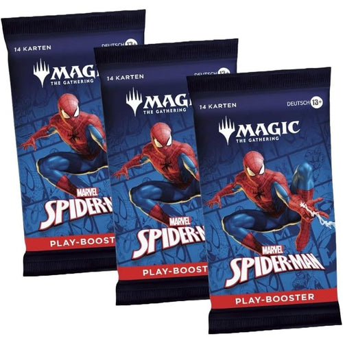 Magic: The Gathering – Universes Beyond 2025 | 3X Play-Booster (EN) | Carte in Inglese | Edizione Crossover Supereroi