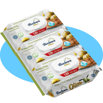 Salviette Umide in Fibra Ultra-Morbida per Cura Profonda e Idratazione, Ideali per Pelli Sensibili, Profumo Fresco, Confezioni da 3/6/9/12 Unità, 360/720/1080/1440 Salviette - Bestline