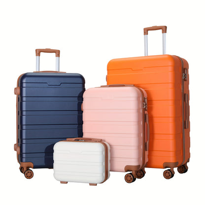 Un set di valigie disponibili nelle misure 20/24/28 pollici o 14/20 pollici, ideali per uso domestico, viaggi e lavoro, perfette come regalo per famiglia, amici e persone care