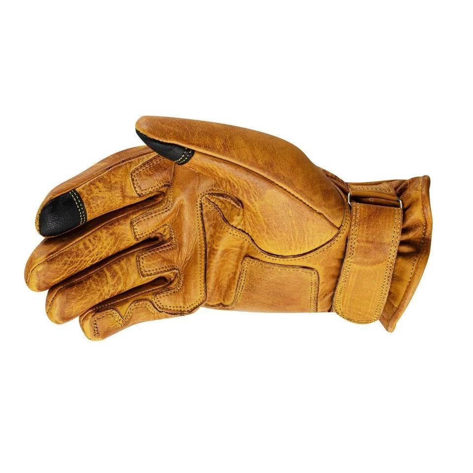 Guanti Moto in pelle uomo ASPIDEX WAX Vintage