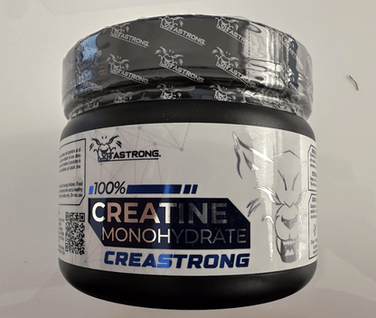 Creatina Monoidrata 3000 mg CreaStrong, Creatina in Polvere Senza Additivi, Creatina Vitastrong 250 g Solubile