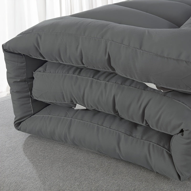 Coprimaterasso Ultra-Morbido, Tatami Giapponese, Materasso Sottile Imbottito di Qualità Alberghiera 800Gsm, Tappetino Coreano, Futon Lavabile in Lavatrice, Coprimaterasso Traspirante e Caldo, Coprimaterasso Pieghevole e Morbido
