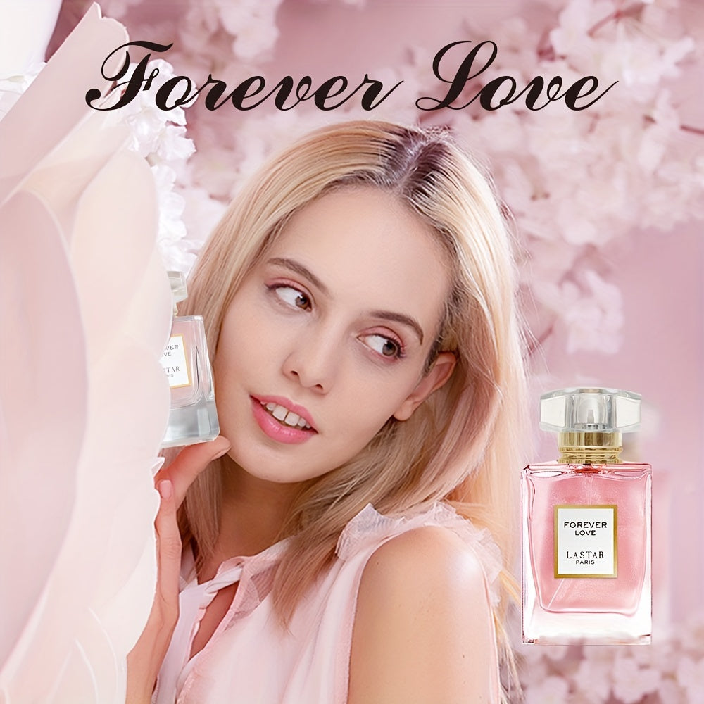 Forever Love Parfum, 1.86 Fl Oz. LASTAR Premium Fragrant Spray Gift Box, Profumo di Gelsomino, Mostra il Fascino Elegante della Donna, Fragranza a Pheromoni a Lunga Durata per Feste, Viaggi, Compleanni e Regali per Festival