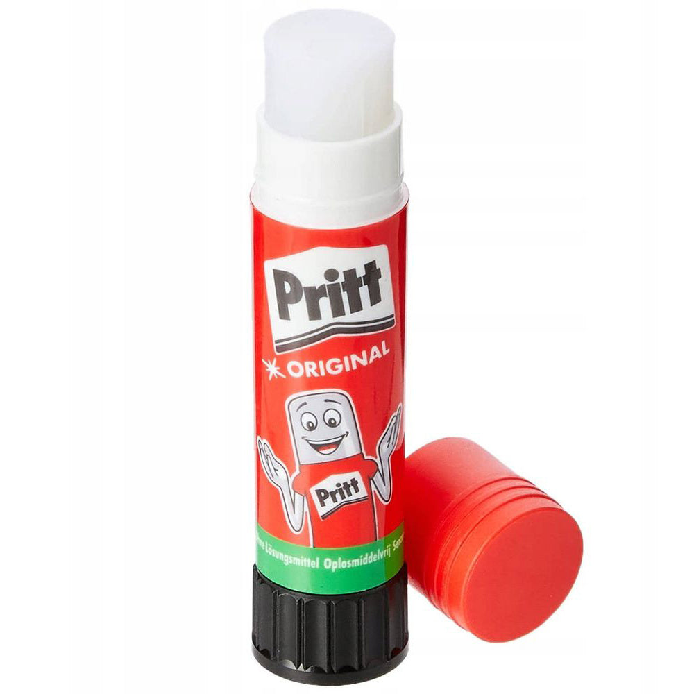 Pritt 25 Colla Stick Original 11g Sicura Naturale per Scuola Ufficio Fai da Te Lavabile Tessuti,Ufficio, Ritorno a scuola, Back To School, Back To Office