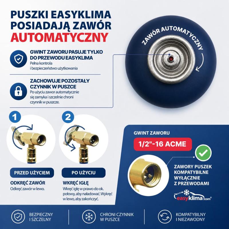 Kit 2x EasyKlima 6 Complex PRO+ R134a 6 in 1, due preparati per aria condizionata automobilistica, bombola da 680 g, agente di ricarica per impianti, sigillante per gomma e metallo, olio per compressore, essiccante per riduzione umidità, colorante UV per