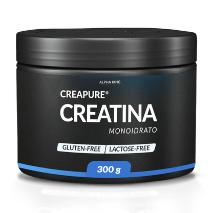Alphaking Creatina Monoidrato 200 Mesh | Maxi Dosaggio: 3g per Dose | Qualità Premium | Supporto per Forza, Massa Muscolare e Performance | Massima Solubilità e Assorbimento
