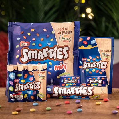 NESTLÉ Smarties® Rotolo Esagonale, Cioccolato Lenticchie Confezione da 24