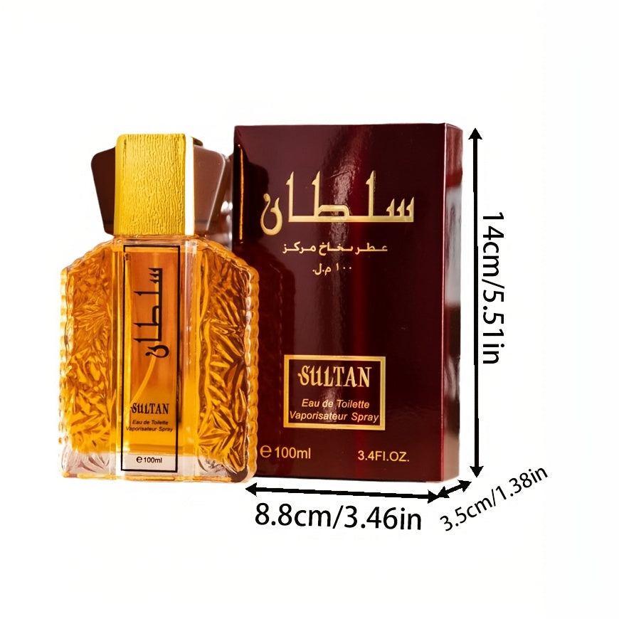 100ml+3ml, Profumo Floreale Legnoso da Uomo, Profumo da Uomo, Profumo Romantico a Lunga Durata, Bellamente Designato, Forma Unica, Regali di Festa, Adatto per il Lavoro Quotidiano