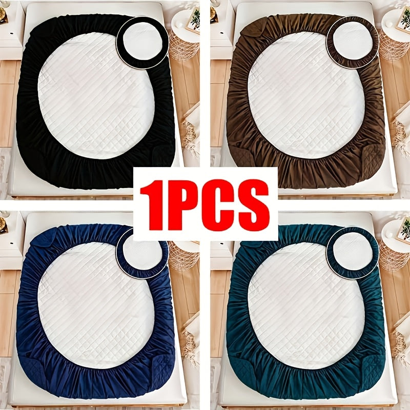 Coprimaterasso Impermeabile - Protezione per Materasso Trapuntato Tinta Unita Lavabile in Lavatrice con Angoli Profondi (Morbidissimo e Confortevole). Utilizzabile Come Lenzuolo Separato. Ideale per Camere da Letto, Dormitori e Hotel. Protegge i Lenzuola