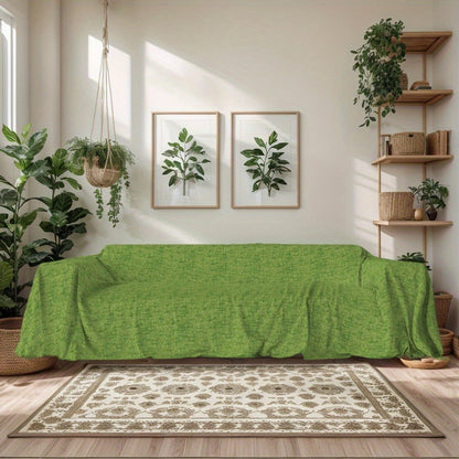 Copridivano Tinta Unita Facile e Moderno. Tappetino per Divano Adatto a Tutte le Stagioni, Utilizzabile come Coperta per Divano, Asciugamano per Divano e Protezione per Divano. Copertura Universale Lavabile per Mobili per l'Arredamento del Soggiorno, Disp