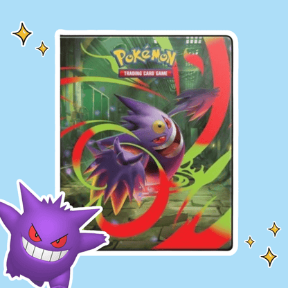 Pokémon ME02 – Portafoglio a 4 Tasche – Raccoglitore Ufficiale per la Conservazione delle Carte Pokémon, Perfetto per Collezionisti e Giocatori