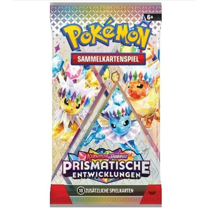 Pokémon Sviluppo Prismatico – 1 Mazzo Booster (Germano) | 10 Carte