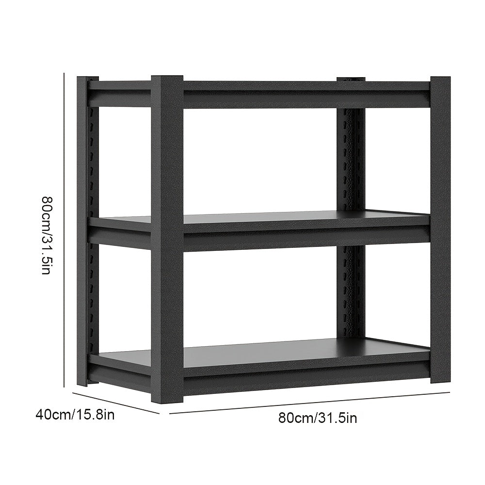 Scaffale portaoggetti in metallo regolabile a 1 pezzo, robusto, a 3/4/5 ripiani, per garage, accessori da viaggio, articoli essenziali da viaggio, adatto per viaggi e uscite, magazzino, cantina, dispensa - Scaffale organizzatore multiuso